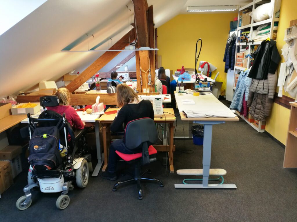 Dílna švadlen Borůvka