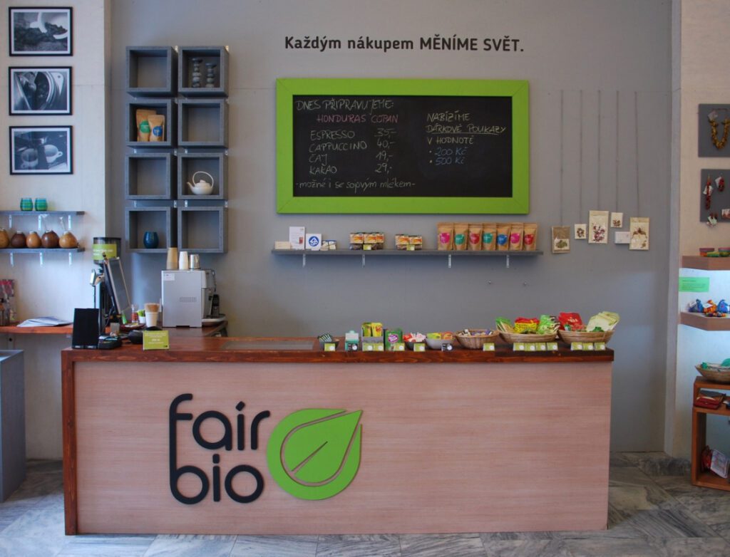 Fair & Bio obchod, provozuje Ekumenická akademie, z.s.