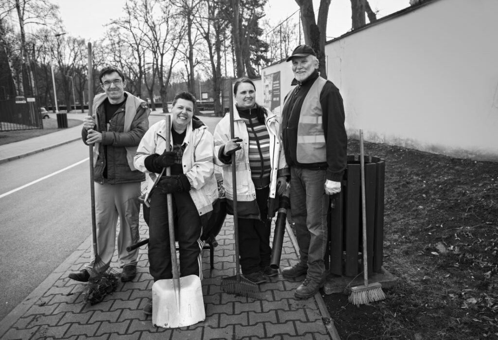 Etincelle – úklidový tým Kladno SAMK