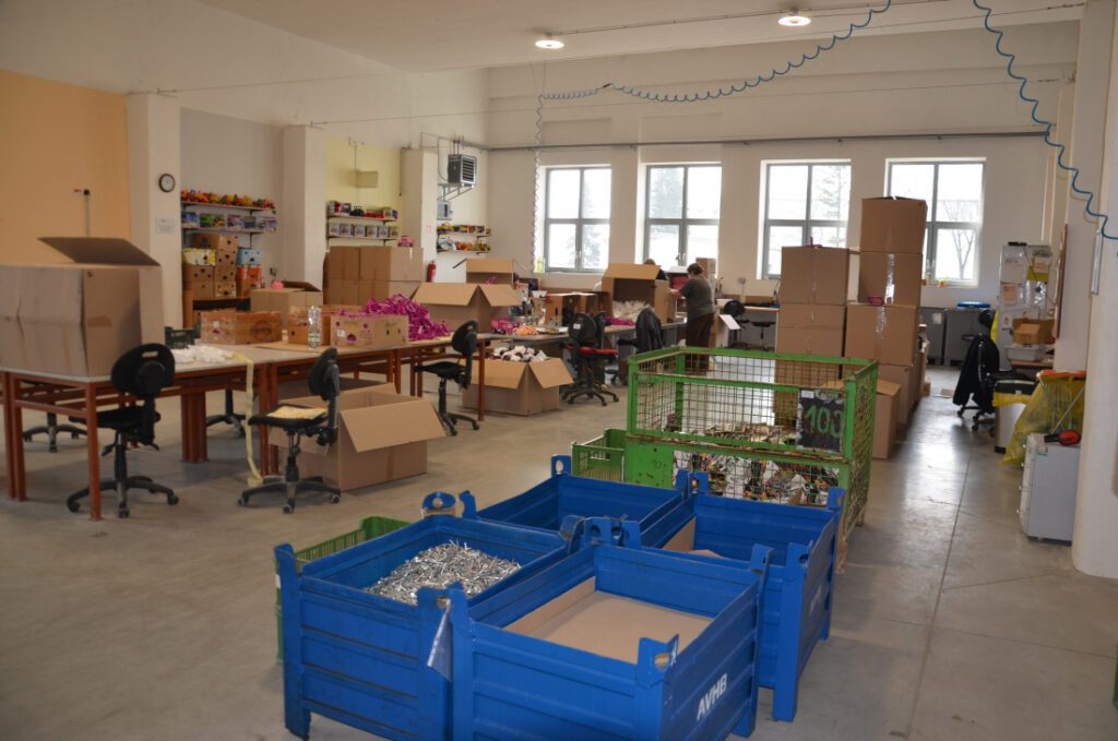 Chráněné dílny Charity Opava – Kompletační dílna