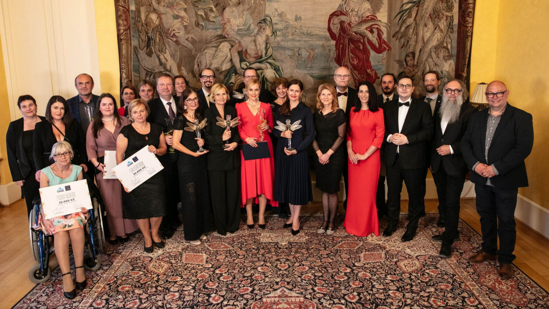 Slavnostní galavečer odhalil vítěze 3. ročníku cen Zlatá Vážka