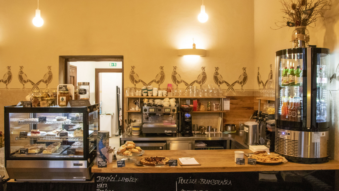 Café Bažantnice: domácí kavárna ponořená do genia loci zámeckého parku