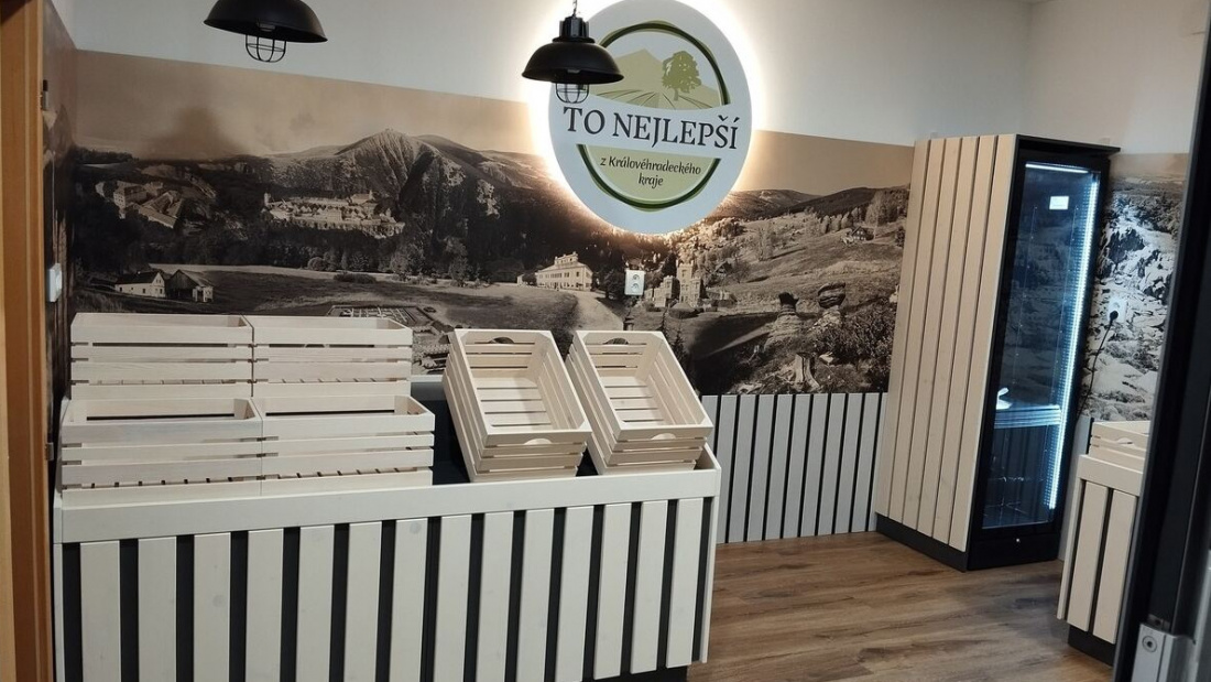 V Hradci Králové otevřeli obchůdek To nejlepší z kraje