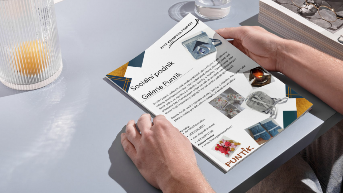 Živá knihovna sociálních podniků pro žáky základních škol